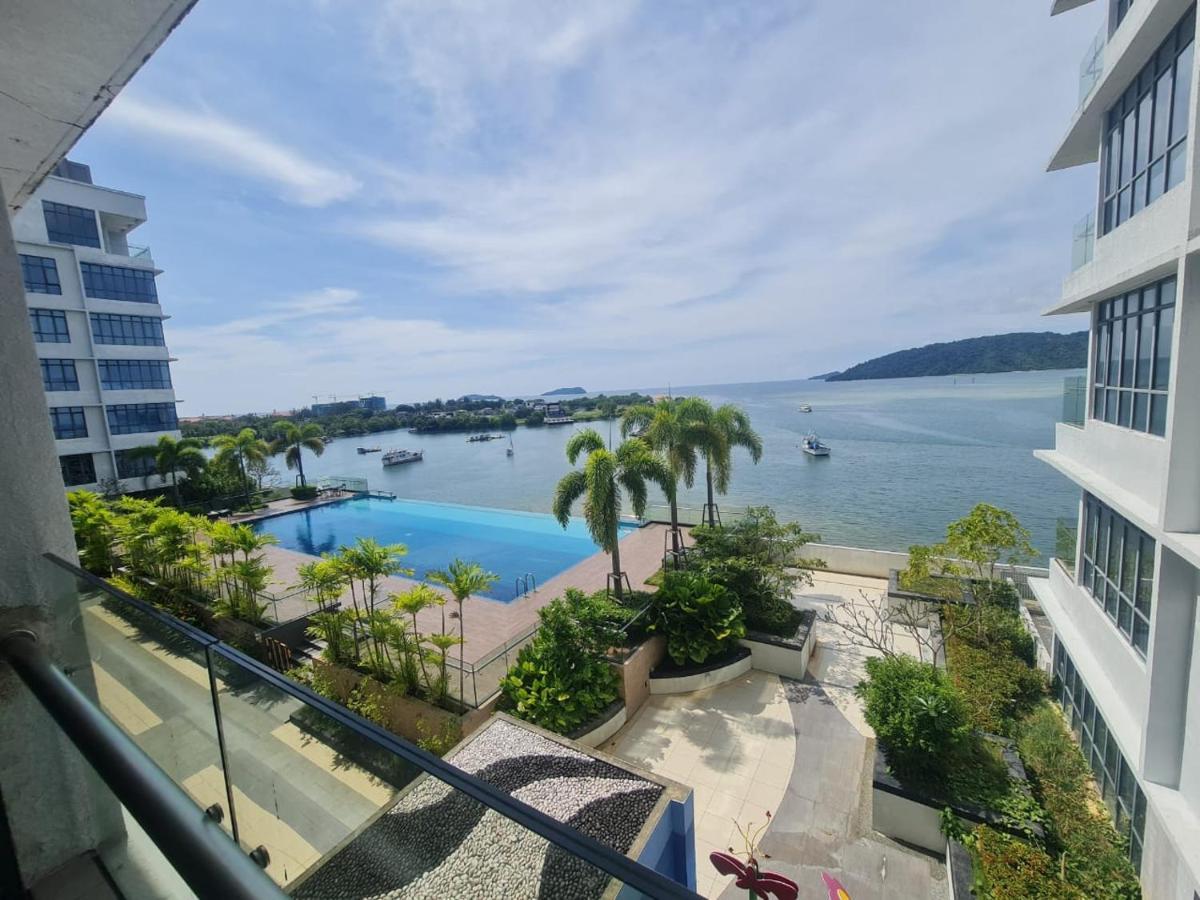 Elegant Living @ Pelagos Suites Oceanus Waterfront Kk Kota Kinabalu Exterior photo