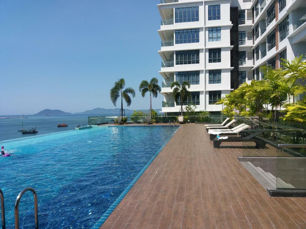 Elegant Living @ Pelagos Suites Oceanus Waterfront Kk Kota Kinabalu Exterior photo